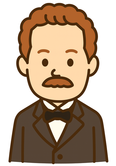 アルノルト・ヨハネス・ゾンマーフェルト博士の肖像画